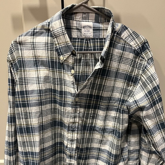 Brooks Brothers Long Sleeve Button Down Sport Shirt - Picture 1 of 3